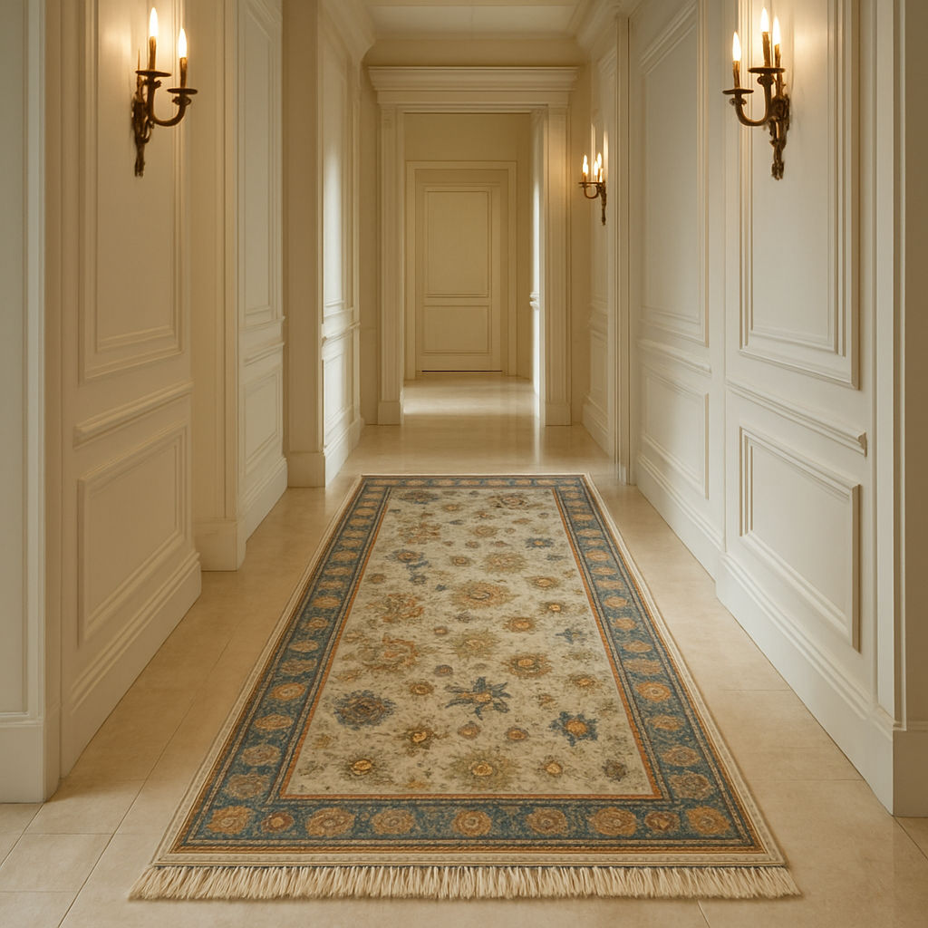 ORALAVIA - Hand Knotted Oushak Carpet